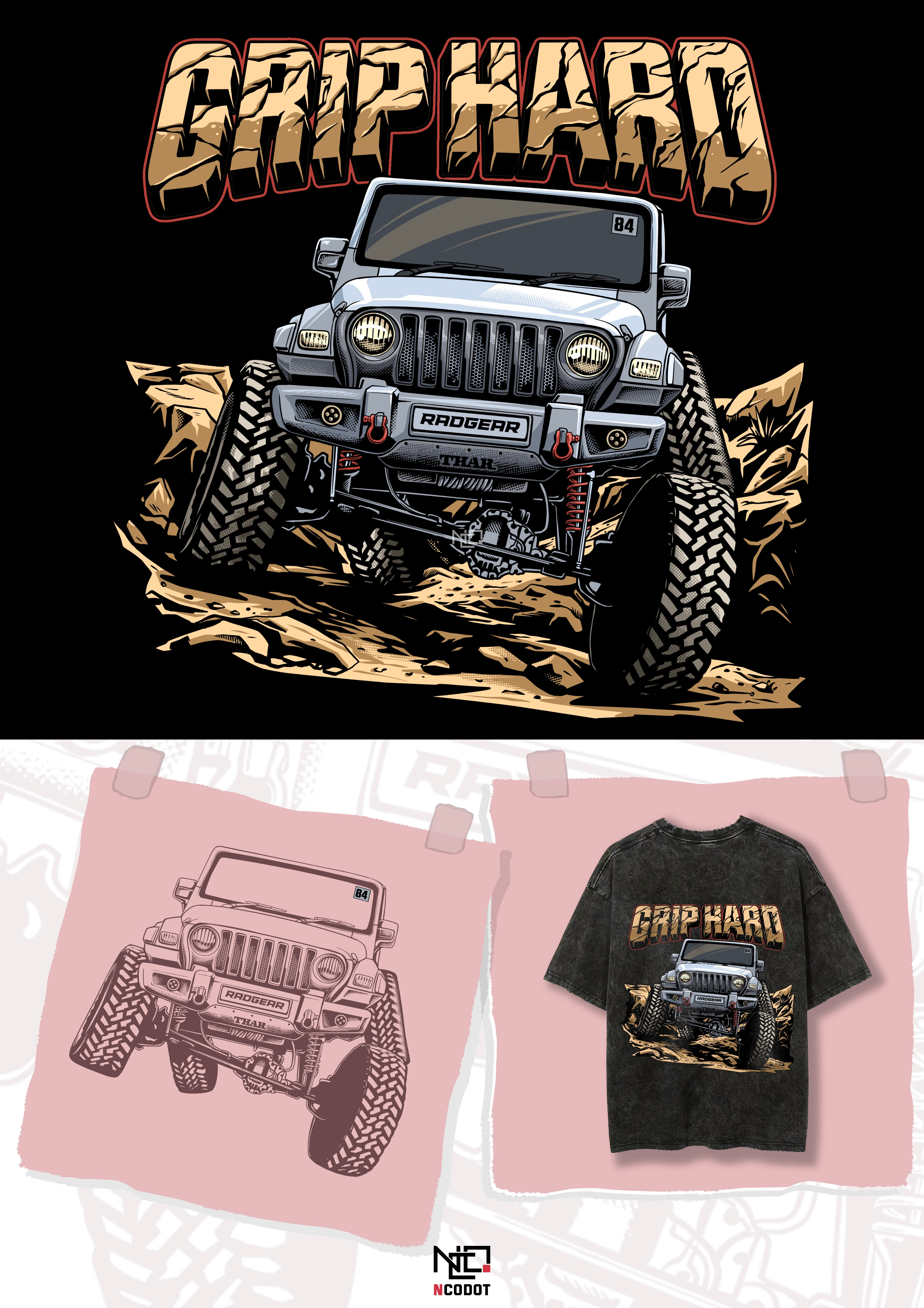Example of Forest Conqueror – Off Road Illustration