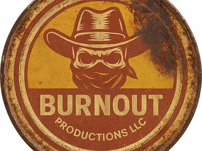 BurnOut Productions Logo branding graphic design logo