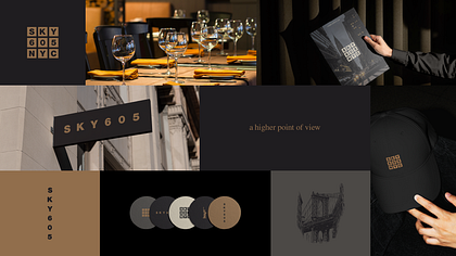 SKY605 / Elevated Restaurant Branding in NYC