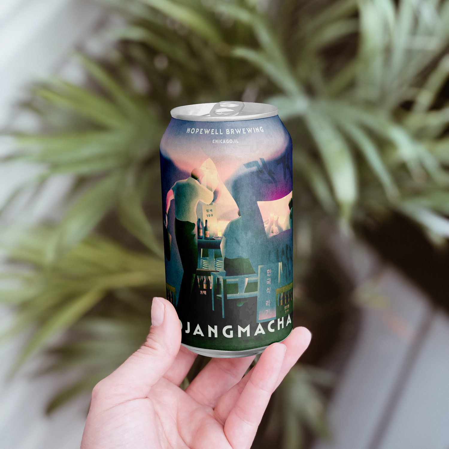 Redesigning a beer label beer illustration korea label design pojangmacha retro storytelling vintage