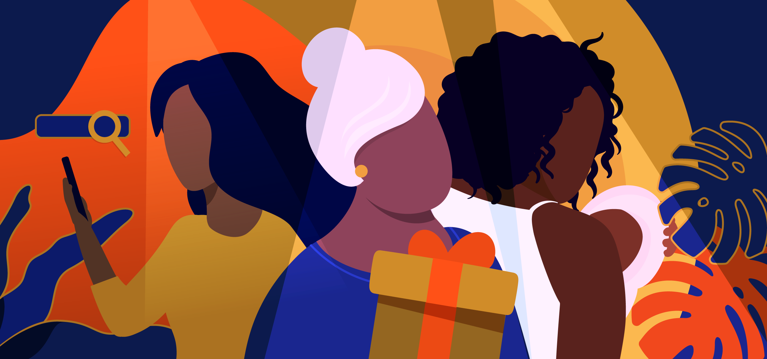 Mother's Day black people character character design diversity illustration mother mothersday woman women