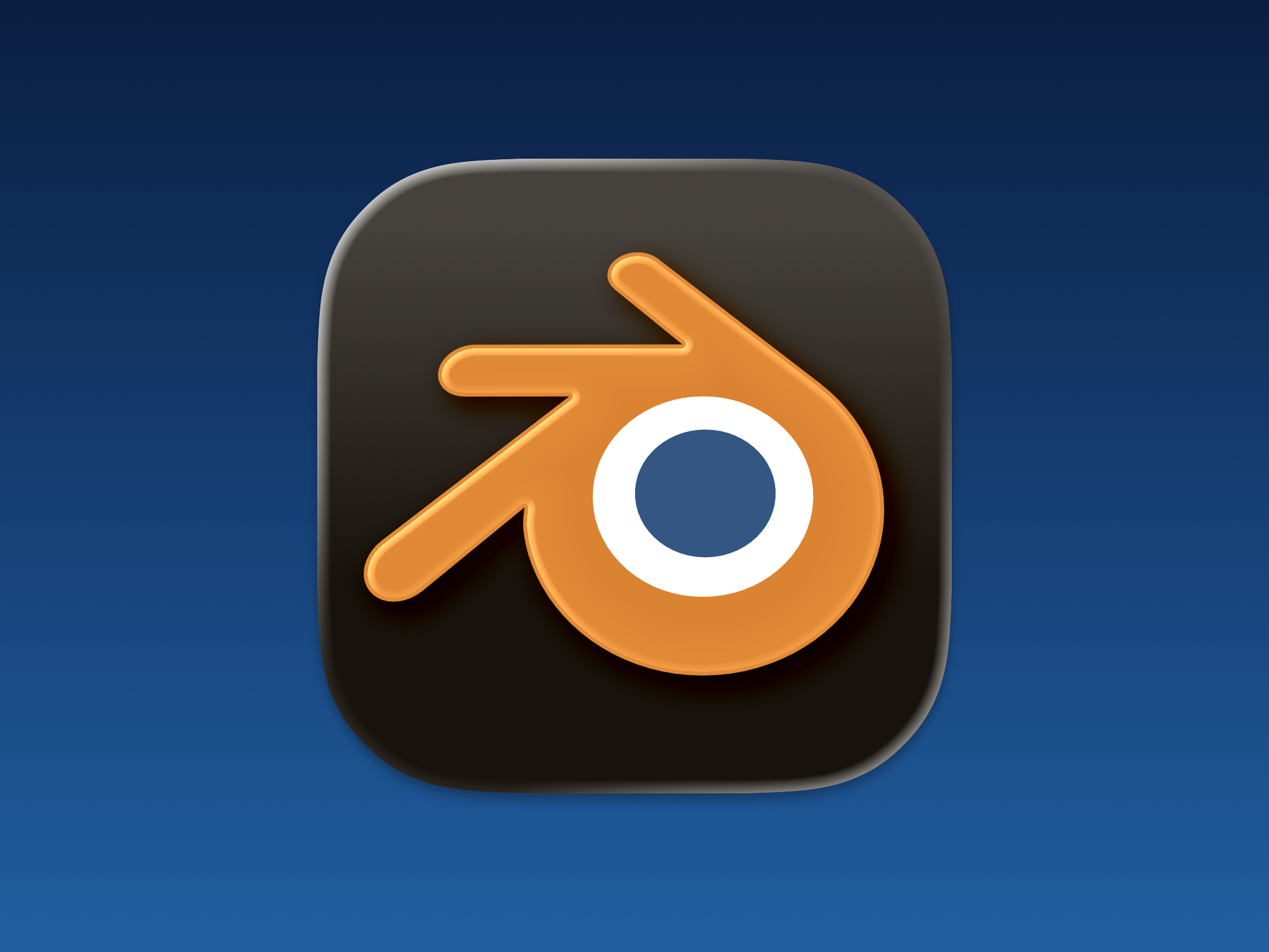 Blender – Liquid Glass App Icon