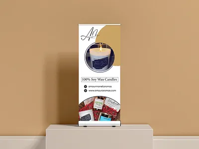 Retractable Banner banner branding design graphic design retractable typography