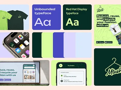 Mtush branding graphic design logo ui