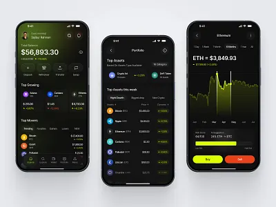 Crypto App app design banking app crypto app crypto dashboard crypto finance crypto trading crypto wallet digital banking finance app fintech app mobile app payment app portfolio tracker trading app ui design ux design web3 app