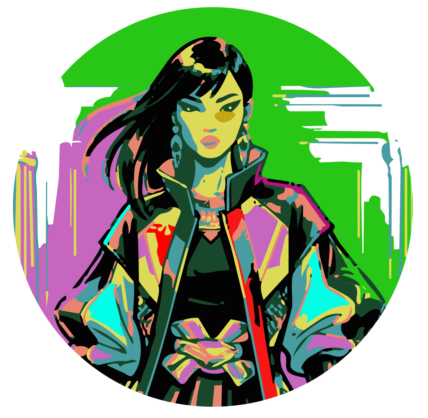 Neon Echoes animation design graphic design illustration japan