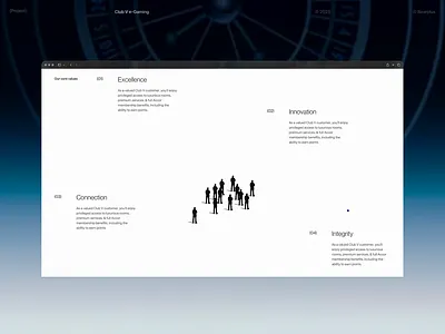 ClubV - Work With Us Page brandwebsite uxdesign webdesign