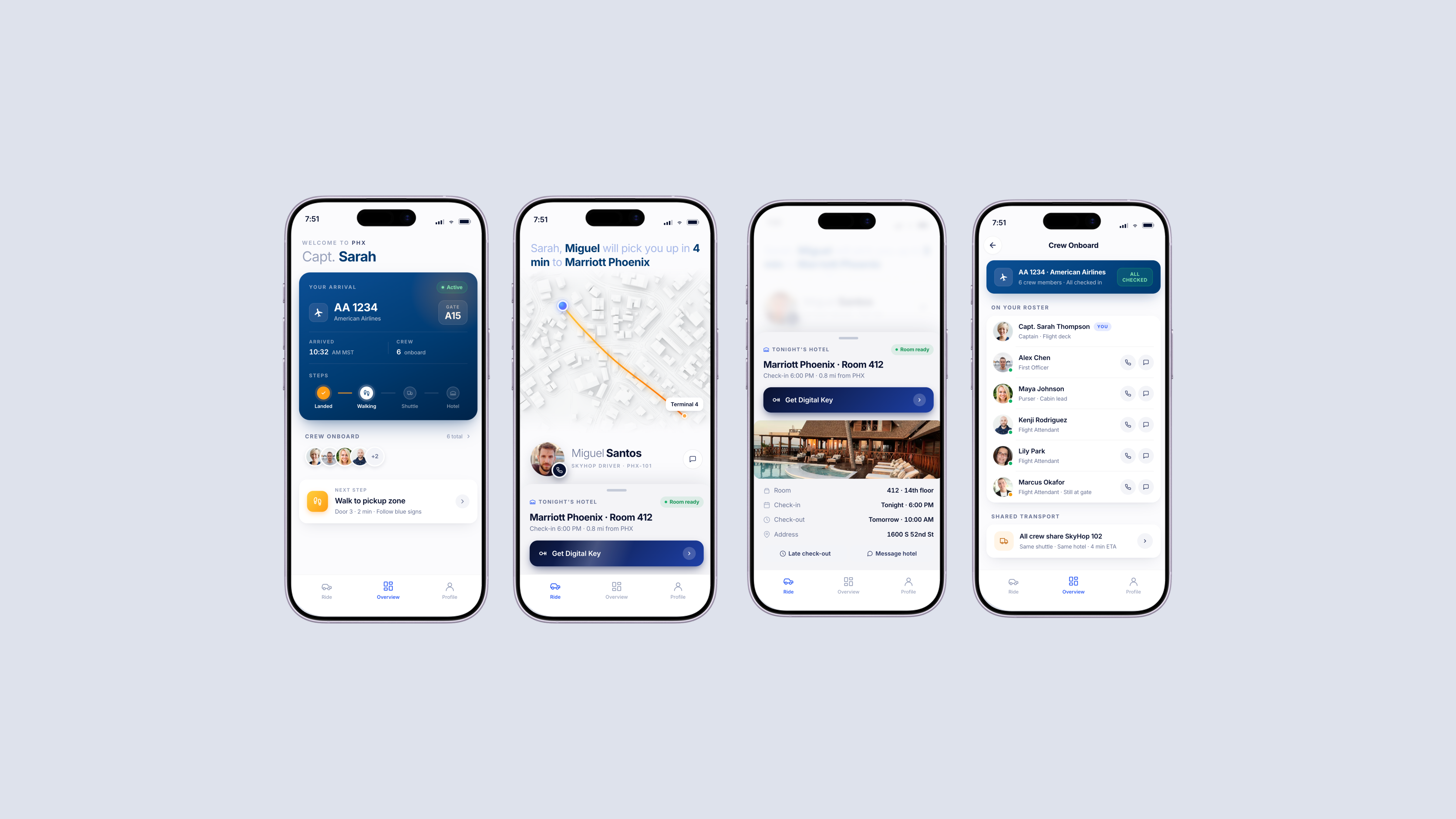 Crew app — Reimagining airport ground transportation airport animation app crew interface travel ui ux