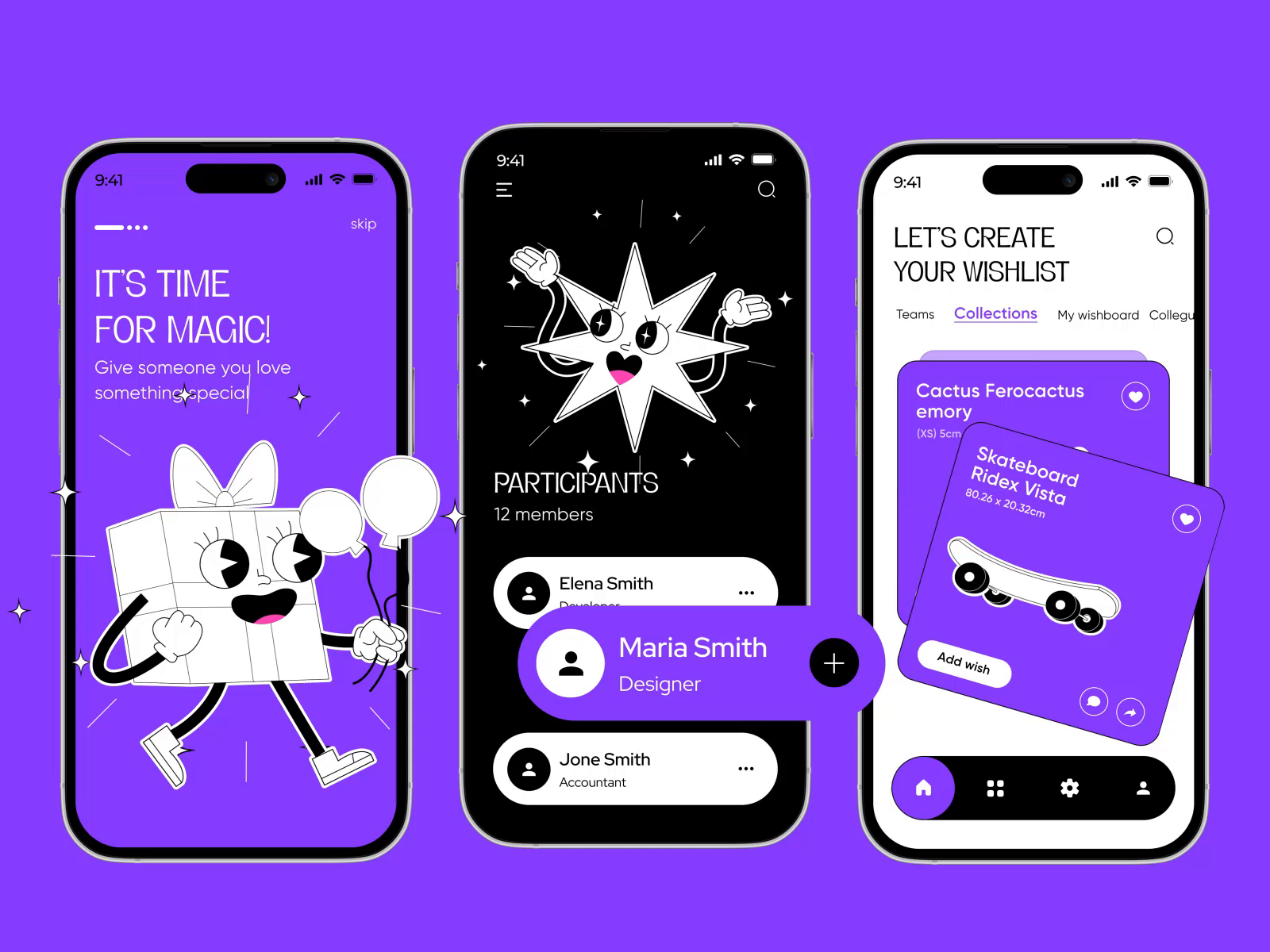 Example of Mobile | Wishlist app