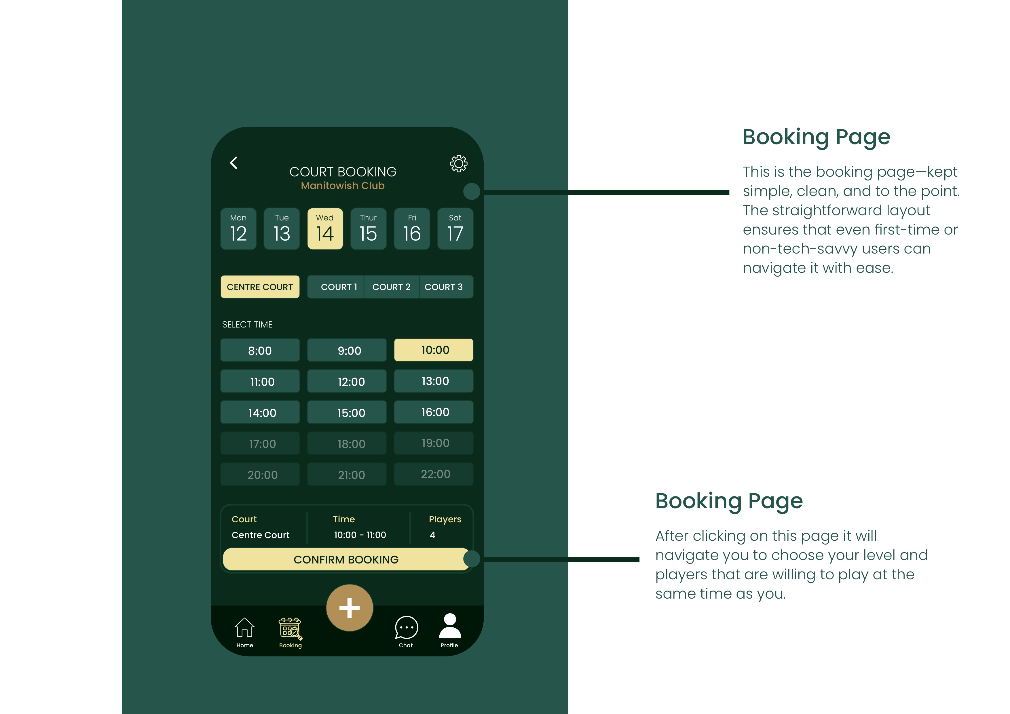 OnePadel App — UX/UI Case Study app design branding design graphic design ui uiux ux