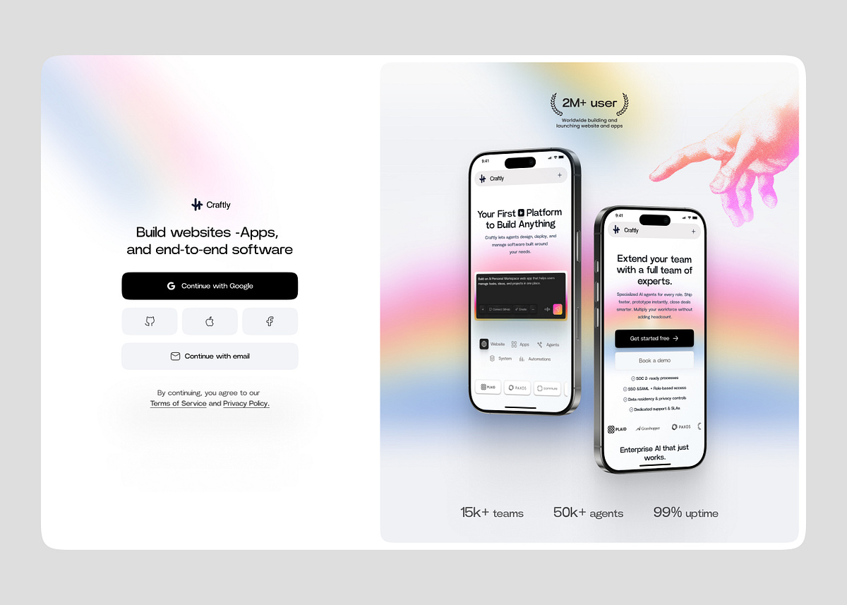 Login Page - AI Website