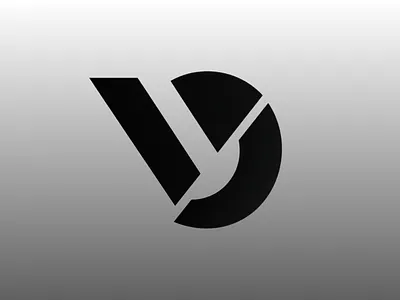 VD Monogram Logo | Modern Geometric Brand Mark | Tech logo abstract logo branding geometric logo lettermark logo minimalist logo monogram logo negative space tech logo tech startup logo visual identity