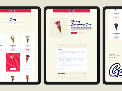 Gokul - Products page design ui web website