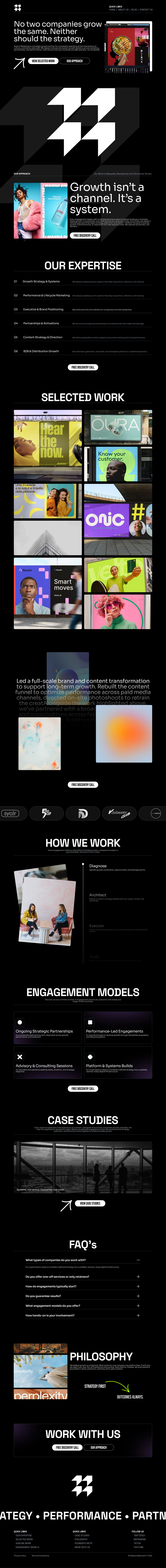 Example of Saa S Application Website Design 