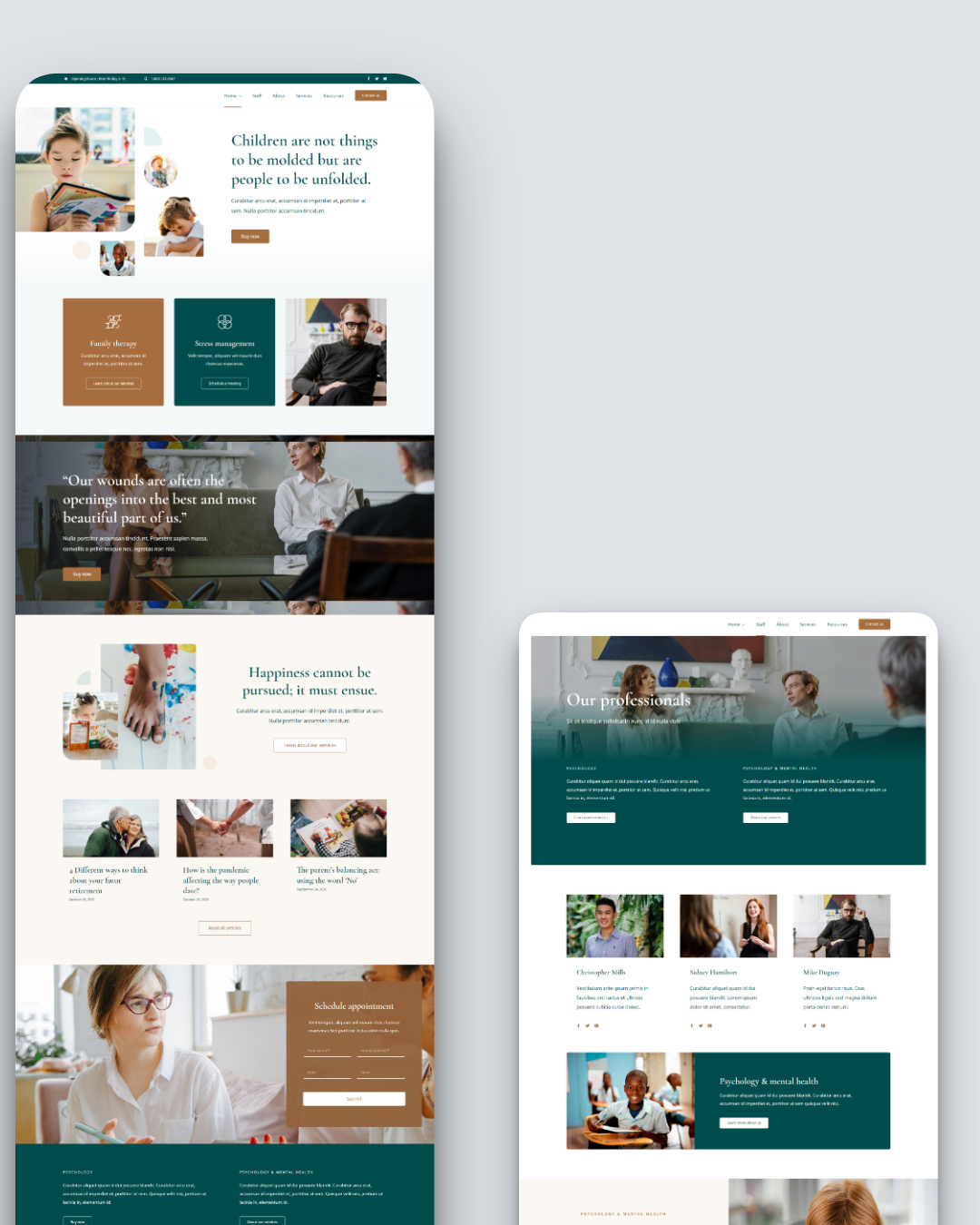 Creative Agency & Freelance Landing Page