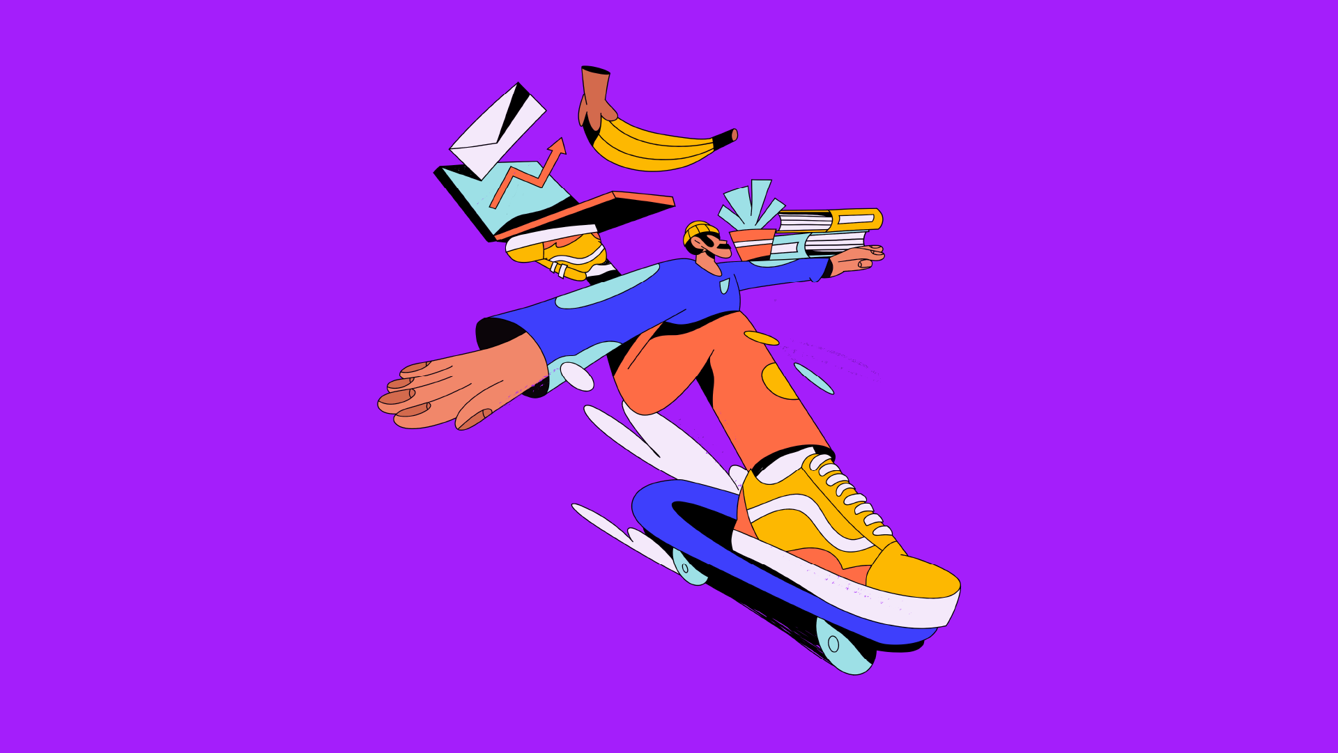 Own The Outcome animation colors illustration janisandzans