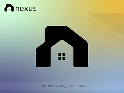 Real Estate Agency, Construction logo mark brand mark branding building construction logo for sale geometric logo icon luxury logo minimal logo minimalist logo n logo new logos property logo real estate real estate agency symbol unused logo