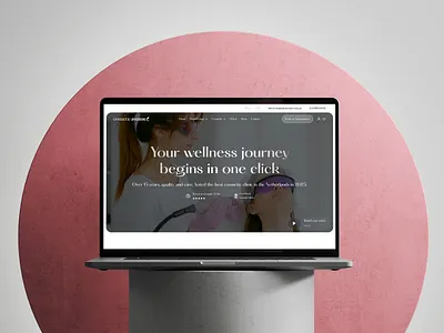 Cosmetic Avenue clean clinic cosmetic figma minimal website