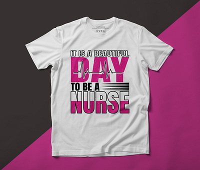 Nurse T_shirt branding design graphic design illustration logo nurse nurse tshirt nursing tshirt design tshirt ux vector