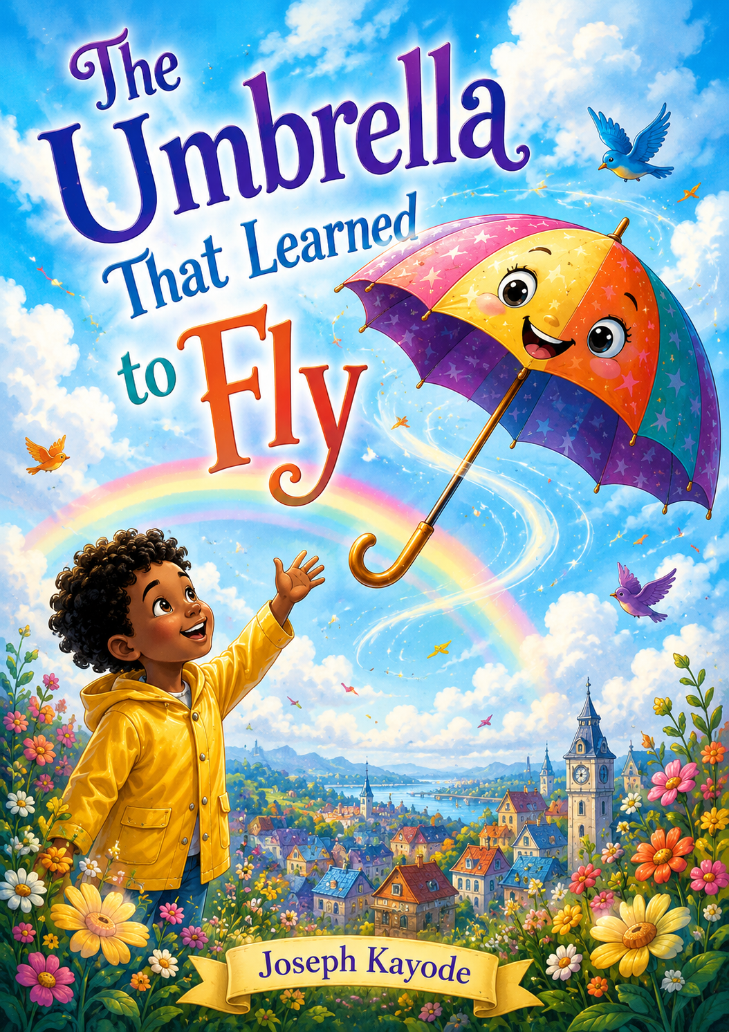 Example of African American Kids Book Illustration