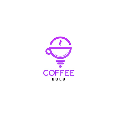 Coffee Bulb branding concept design graphic design illustration logo typography vector