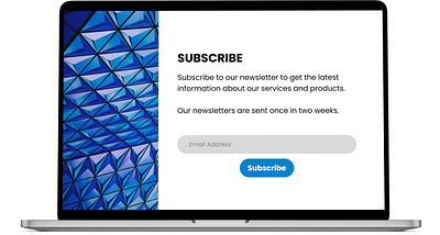 Daily UI #026 Subscribe form
