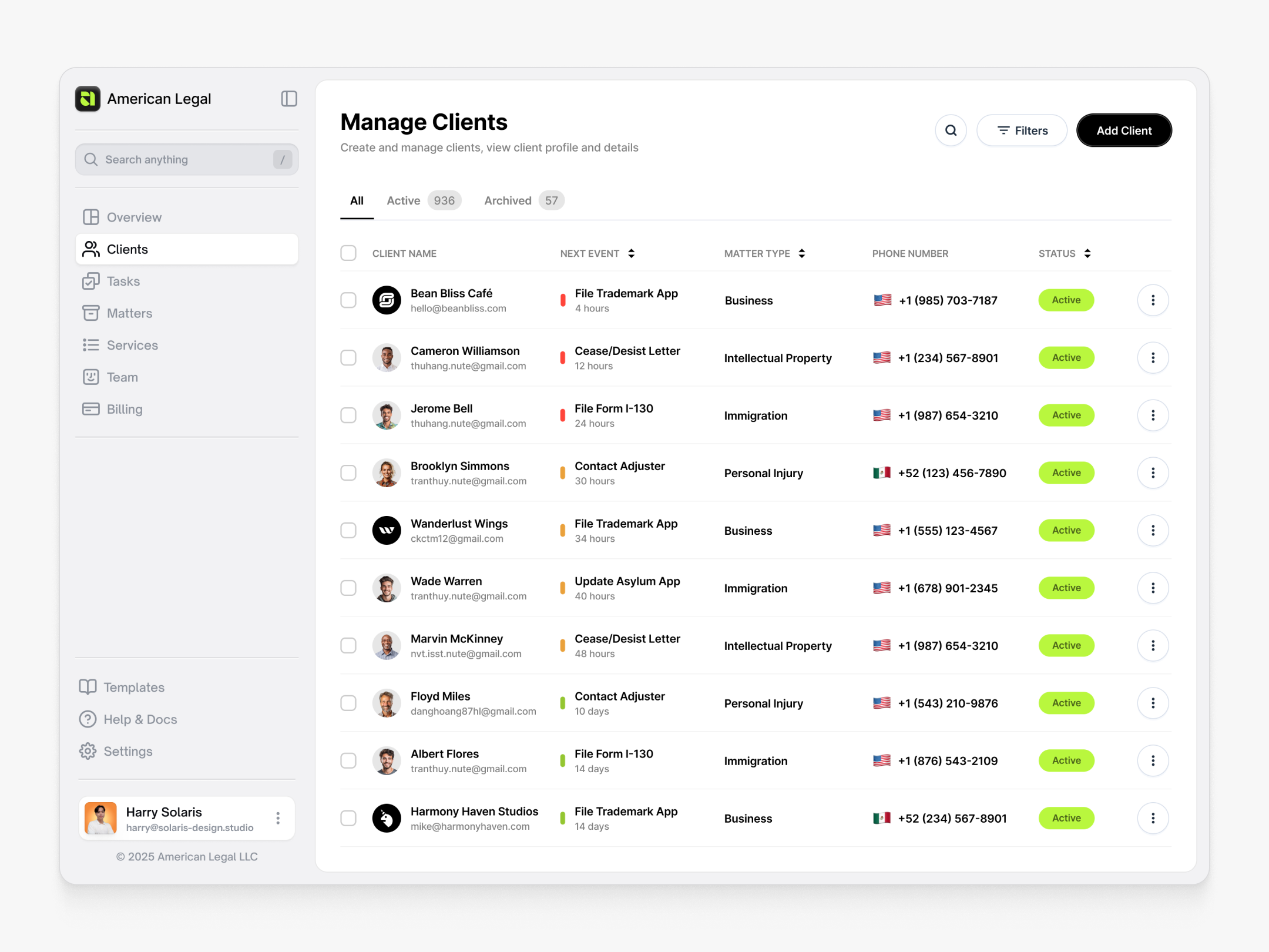 Example of Web App Design