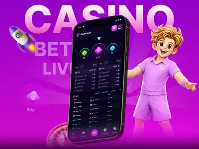 Modern Casino Mobile App Design (Gamdom UI Concept) betting app design casino app casino app ui casino experience casino game casino game ui casino interface design casino platform casino system casino ui gambling mobile app gambling ui gamification gaming app ux live betting ui mobile gaming interface mobile ui design modern ui design online casino virtual casino