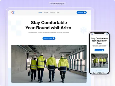 Wix Template For HVAC, Heating & Cooling Business, Air Condition ac repair aircon theme business website cooling and heating energy efficient heating template hvac template hvac theme hvac website mobile friendly service template ventilation website template wix wix studio wix studio website wix template wix website template