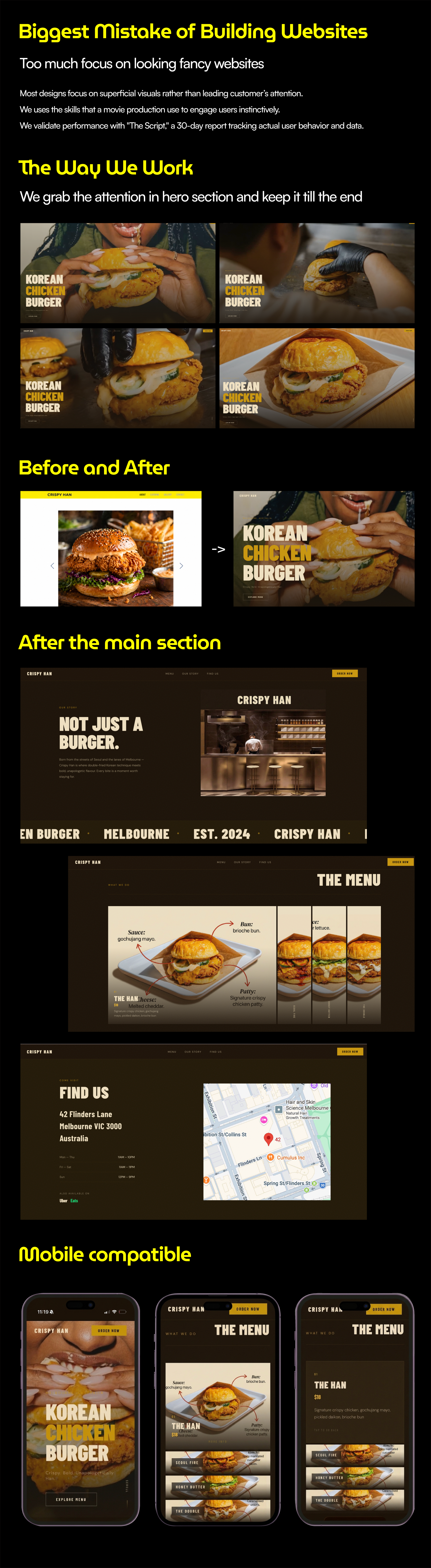 Example of Cinematic Storytelling Websites