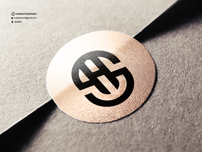 Monogram SA Logo Design design design logo graphic design icon letter lettering logo logos monogram sa