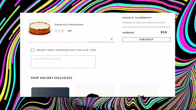 Bakery Shopping Website Page! bakery cart designer feedback shopping ui ux website page