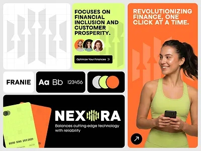 Branding for Nexora Finance branding digitalbanking dribbble finance fintechdesign fintechstartup fintechui logo managment technology ui ui ux design web