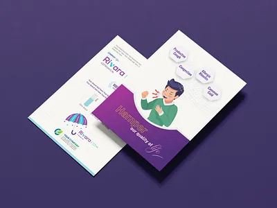 Rivara Pruduct Brochure 3d advertising branding brochure design flyer graphic design leaflet logo modern product literature