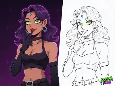 2D Character Design | DOPA Rush art cartoon cartoon style casino character character design concept art fantasy female character game art game dev game mascot girl illustration mascot mobile game character sketch vector
