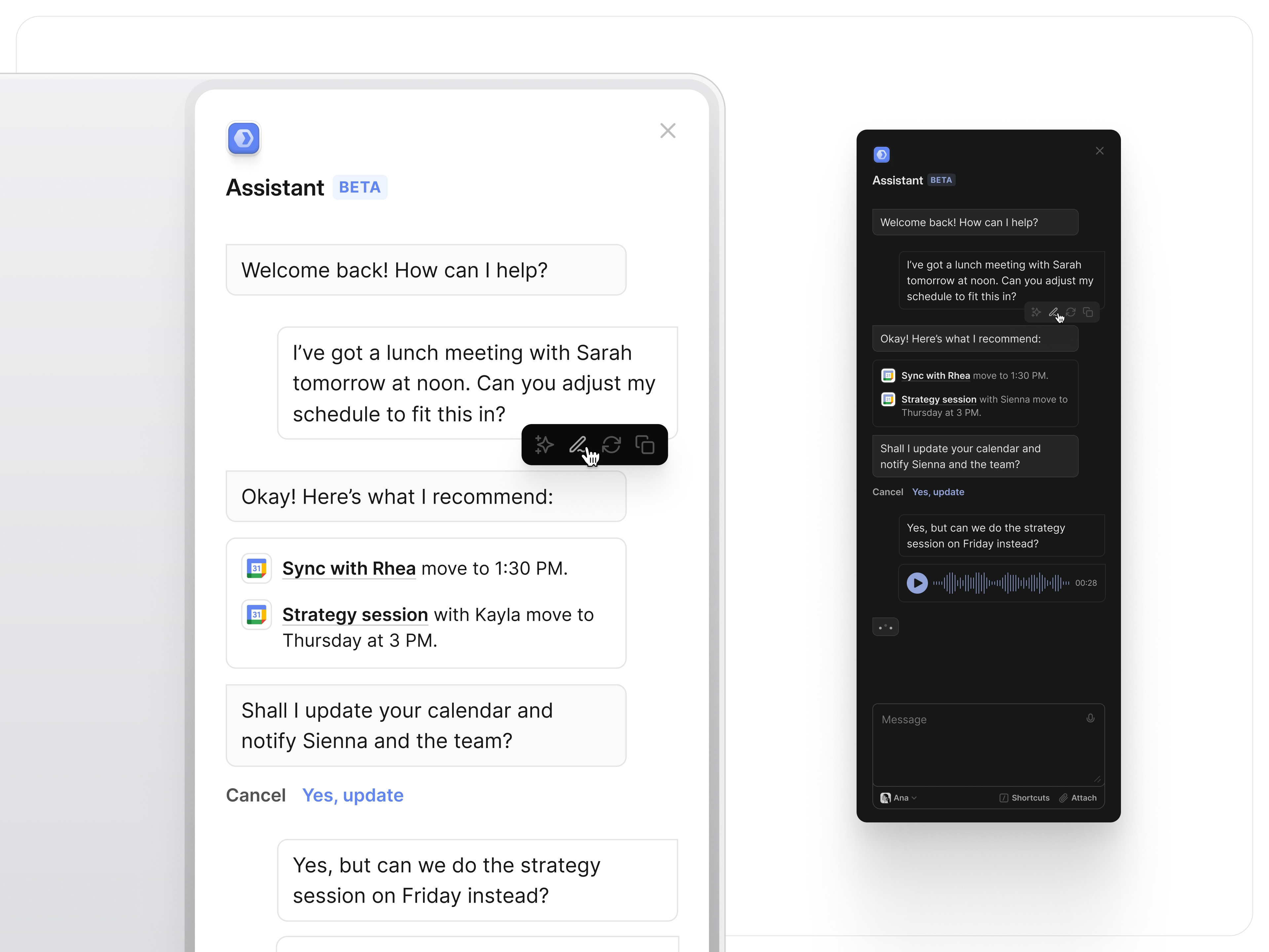 Assistant — Untitled UI