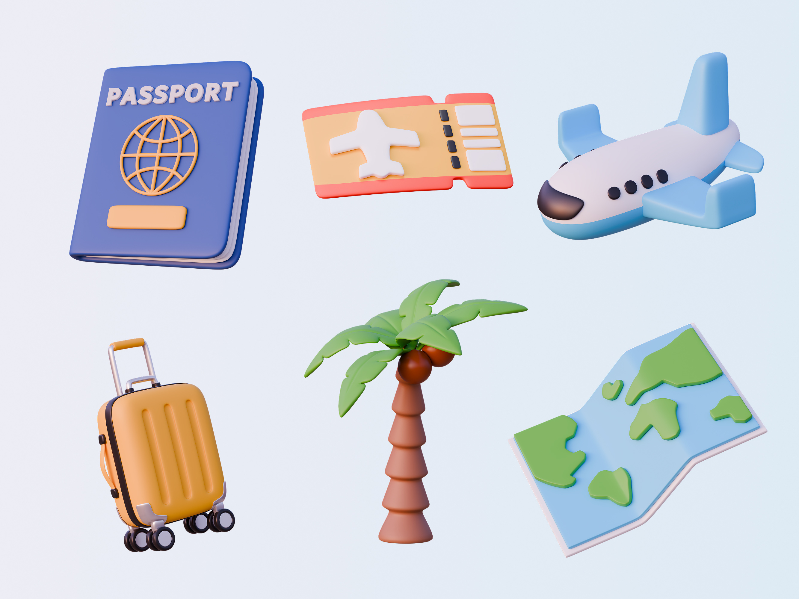 Example of 3D Icons For Apps & Brands