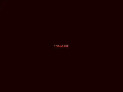 COMMÜNE_VI_VISUALS_02 animation branding design graphic design layout logo motion graphics