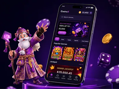 Premium CasinoX App – Gaming UIUX appdesign bettingapp casinouidesign darkui dribbble fintechdesign gamedesign gamingui interactiondesign minimaldesign mobileappdesign modern ui moderndesign onlinecasino paymentflow productdesign slotgame uidesign userexperience uxdesign