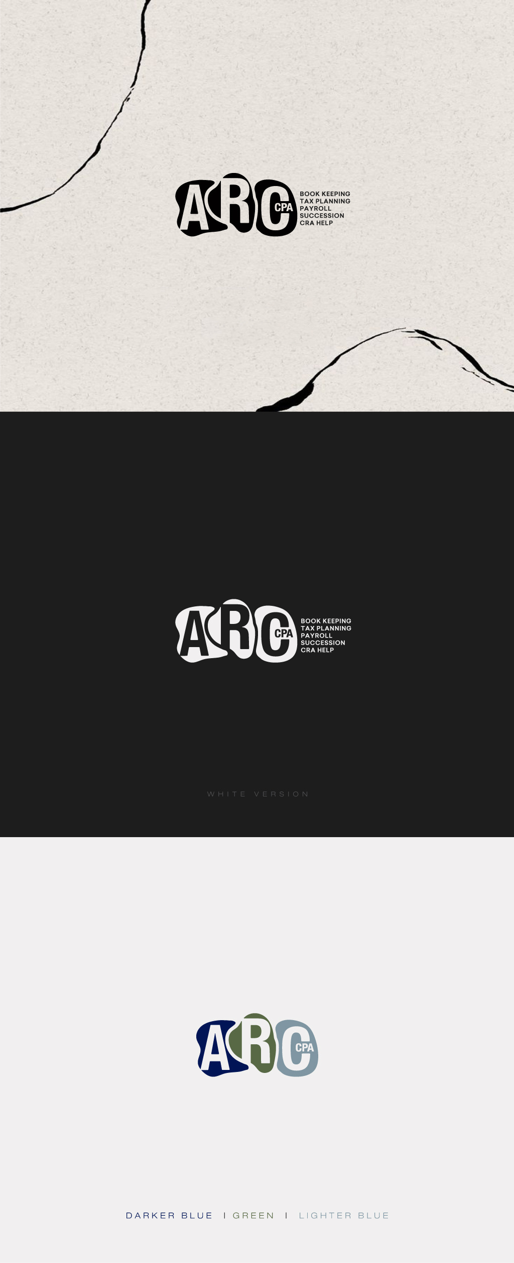 ARC CPA Firm Logo Design adobe photoshop branding design graphic design illustration landing page logo vector web design