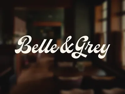 Belle & Grey Restaurant Identity branding custom design dining graphic design identity illustration lettering logo restaurant typography