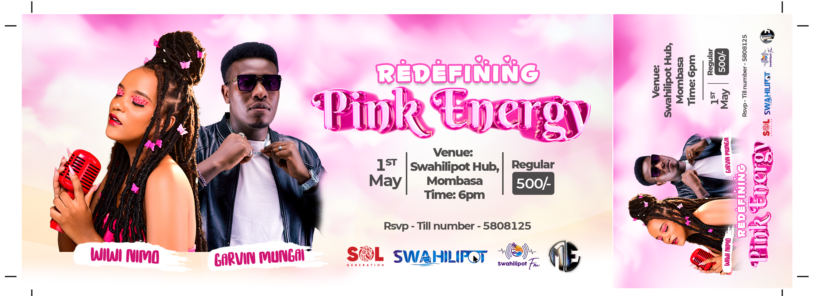Redefining Pink Energy Ticket