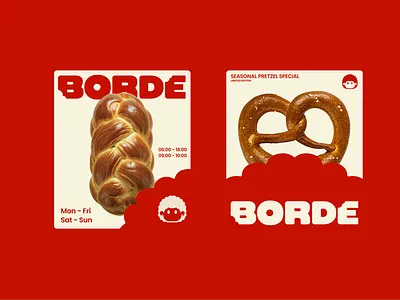 Borde - Visual Identity bakery brand design branding cookies logo design visual identity