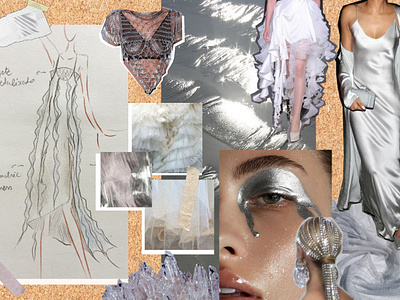 Silver is on top design fashion illustration