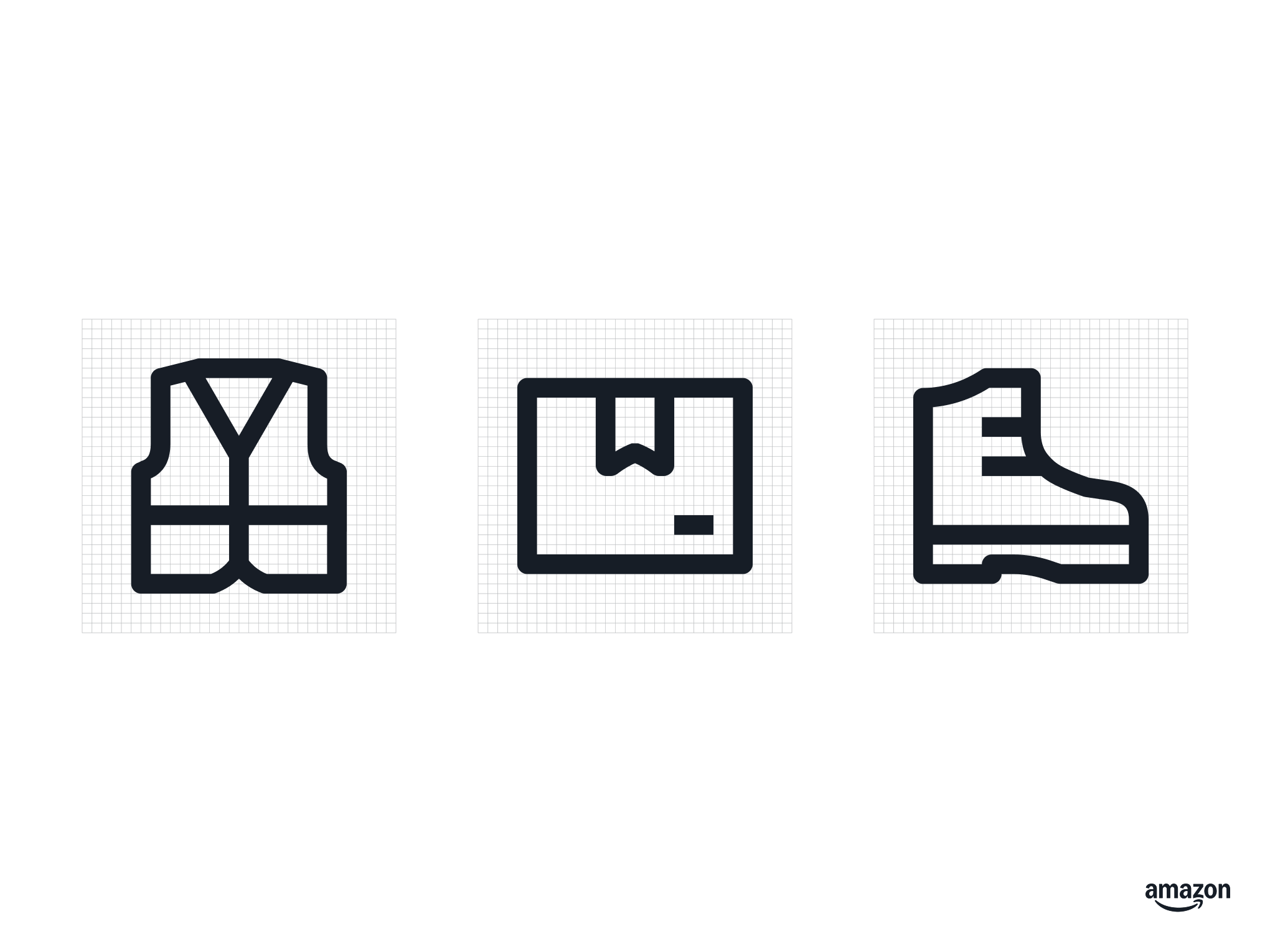 Amazon OIC Icon System (2026) amazon custom icons icon design icon designer iconography icons