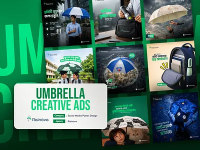 Umbrella Creative Ads — Rainova 3d adverising brand identity branding creative umbrella design graphic design logo poster storytelling umbrella umbrella ad creative umbrella ads umbrella creative ads umbrella post umbrella poster umbrella poster design umbrella social media visualization