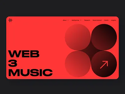 Futuristic WEB3 Music Platform apple music artdirection blockchain clean ui creative crypto crypto design cryptocurrency interactiondesign minimal musicplatform productdesign roobinium spotify tidal trendy viral web3