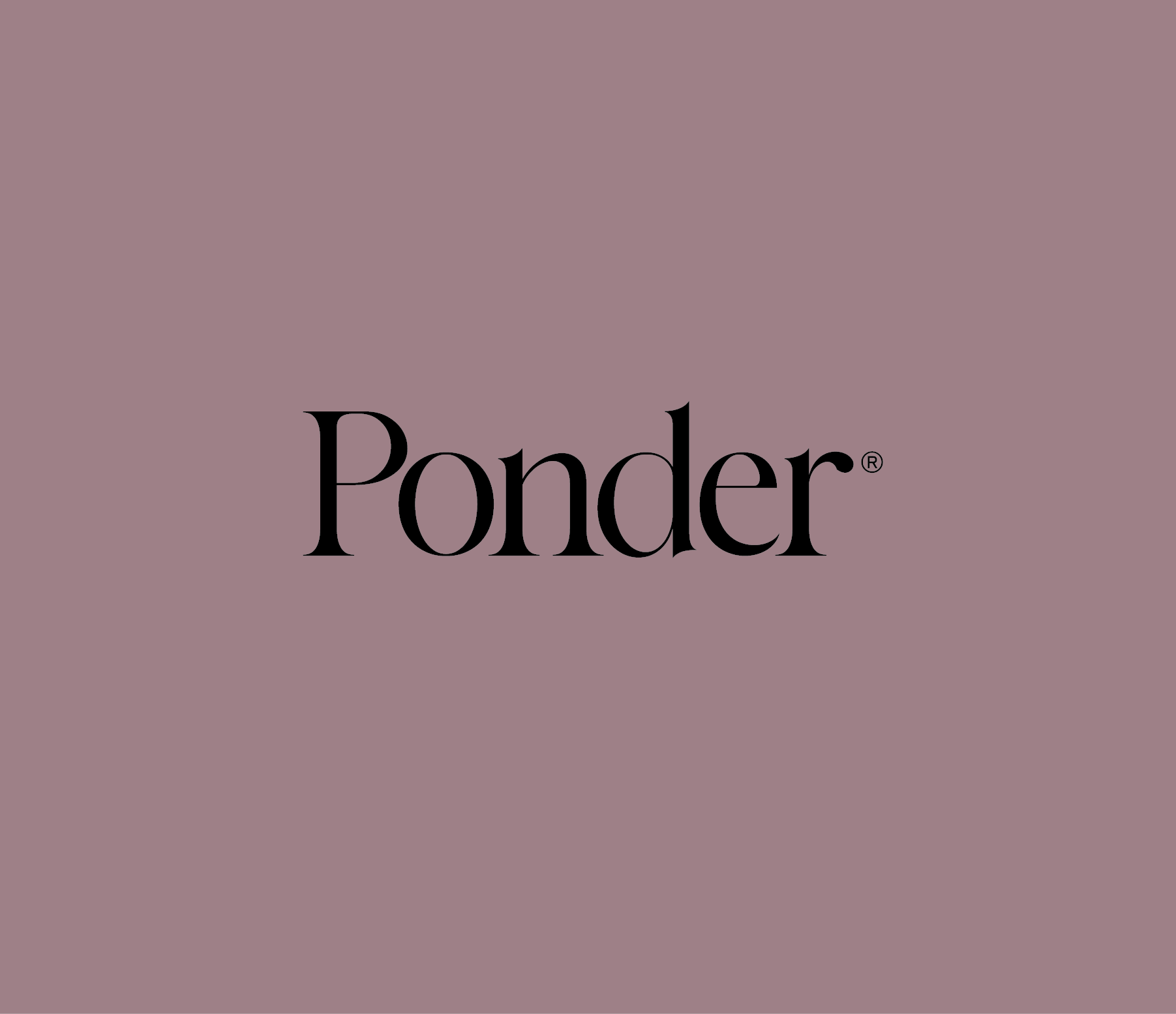 Ponder branding