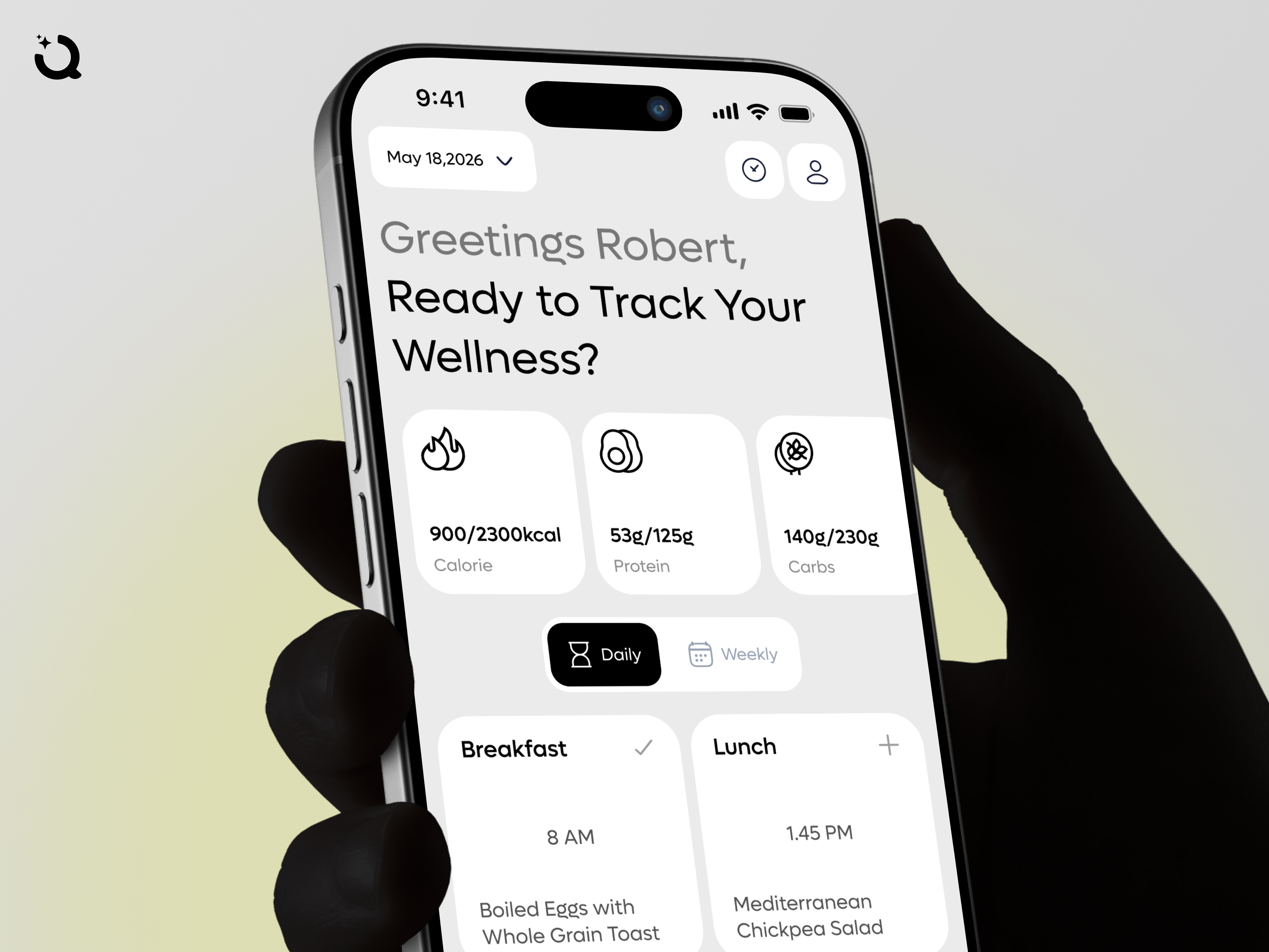 AI Meal Planner App | Nutrition & Wellness Tracker | Qudra ai app ai meal planner calorie tracker fitness app ui food food app food mobile app food tracking app health tracker healthcare app meal meal planner app meal planner mobile app meal tracker app nutrition app nutrition mobile app qudra wellness app