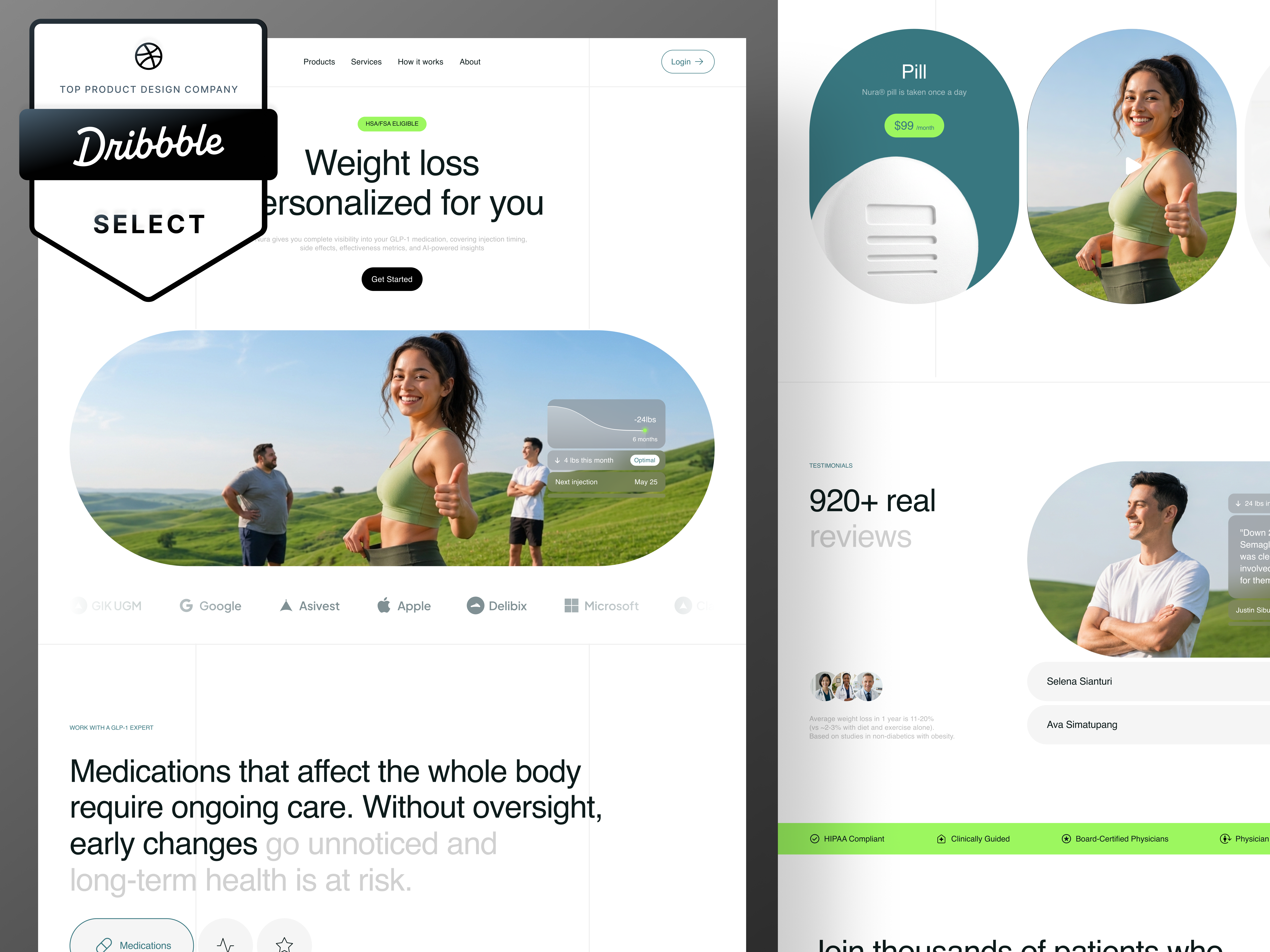 Example of Responsive Landing Page Design